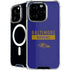 NFL Baltimore Ravens Purple Performance Series iPhone 16 Pro MagSafe Case